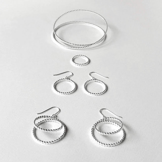 Nuance, hoop earrings Lingon Design